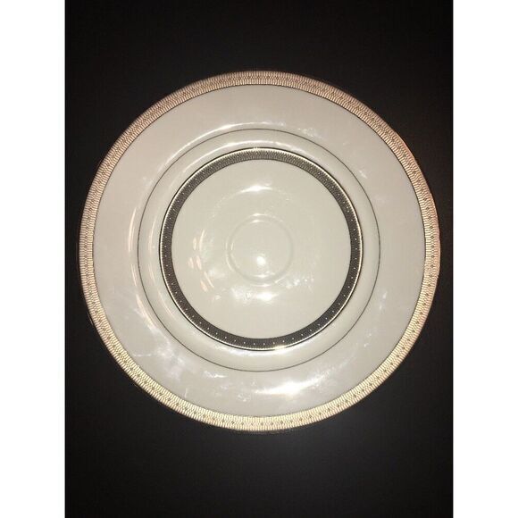 Nikko ETERNE‎ PLATINUM Dinner Plate & Saucer - Picture 1 of 5